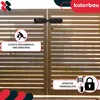 KOTARBAU® Cerniere per Porte Cerniere Per Cancello In Legno Anteprima dell’immagine prodotto 2