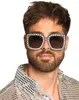 Occhiali Bling Party - quadrati - neri Anteprima dell’immagine prodotto 7