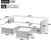 Flieks Polyrattan Gartenmöbel-Set (2-tlg), Balkonmöbelset Produktbild-Vorschau 7