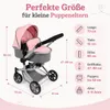 Bayer Chic 2000 Kombi-Puppenwagen Mika | 2in1 Buggy & Produktbild-Vorschau 12