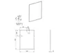 Jungborn Badspiegel 60x80x2 cm Rahmen chrom hochglanz Produktbild-Vorschau 3