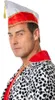 A man wearing a costume hat and cape. Produktbild-Vorschau
