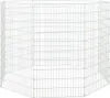 vidaXL Vonkajší výbeh pre zvieratá 8-dielny 54x100 cm Náhľad obrázku produktu 4