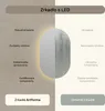 Kúpeľňové zrkadlo 50x80 cm - Vertikálne s LED osvetlením - Náhľad obrázku produktu 6