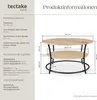 TecTake 404448, Boční/koncový kávový stolek, Dřevo Náhled obrázku produktu 5