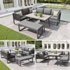 Gartenmöbel Set mit Hochwertigen Sitzkissen & Rückenkissen, Produktbild-Vorschau 1