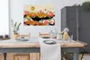 MuchoWow® Poster Gold - Blumen - Druck - Abstrakt - Produktbild-Vorschau 3
