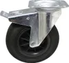 Set 2x Bockrollen + 2x gebremste Lenkrollen | Ø20cm | Produktbild-Vorschau 2