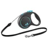 Laisse Black Design S Cord 5m black/ blue Flexi Voir les images du produit 1