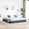 vidaXL Aufbewahrungsbett mit Kopfteil Dunkelgrau 180 x 200 Produktbild-Vorschau 2