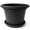 BigDean 1 Stück Blumentopf mit Untersetzer rund ø 25 cm Produktbild-Vorschau 1