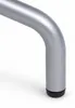 Runder Gartentisch aus Metall und Glas, Grau, Ø 90 cm, 70 Produktbild-Vorschau 3