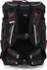 The back of a backpack is shown against a white background. Produktbild-Vorschau