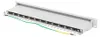LANBERG 19" Patchpanel 1U 24-Port CAT.7 FTP geschirmt grau Anteprima dell’immagine prodotto 5