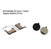 Resin Bremsbeläge Set vorne + hinten Segway Ninebot ZT3 Pro Produktbild-Vorschau 1