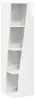 vidaXL Hoekkast, 27,5 x 27 x 102 cm, houtvezel, Productafbeelding-voorbeeld 1