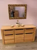 Sideboard Kommode Brest Kernbuche geölt Teilmassiv Breite Produktbild-Vorschau 3