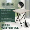 BRUBAKER Gartentisch Lugano - 58 x 58 cm Balkontisch Produktbild-Vorschau 2