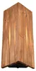 Kinkiet KARUNI jasne drewno 1xE14x10W drewno wym:11x30x14cm Podgląd zdjęcia produktu 3
