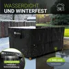 Juskys Gartenmöbel Abdeckplane CoverSafe Pro 160x100x75 cm Produktbild-Vorschau 4