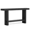 Console tafel van massief hout, 160 cm breed, 2-laags, Productafbeelding-voorbeeld 11