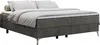 Boxspring bez čela LESS na vysokých nožičkách s úložným Náhled obrázku produktu 3