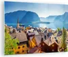 Bilder auf glas - Berge See Wasser - 70x50cm - Glasbilder - Produktbild-Vorschau 1