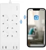 LogiLink Wi-Fi Smart Steckdosenleiste 6-fach + 4x USB weiß Produktbild-Vorschau 2