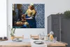 MuchoWow® Poster Milchmädchen - Delfter Blau - Vermeer - Produktbild-Vorschau 3