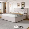 OKWISH Lit coffre 160 x 200 cm – Sommier à lattes et 2 Voir les images du produit 2