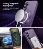 Magnetische Hülle für Samsung Galaxy S24+ Matt Silikon Produktbild-Vorschau 2
