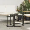Zestaw stolików kawowych vidaXL, 2 szt., 55 x 55 x 45 cm, Podgląd zdjęcia produktu 3