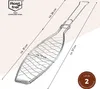 bremermann Grille-poisson, set de 2, poignée rabattable, Voir les images du produit 7
