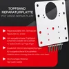 SOTECH Topfband Reparaturplatte – 90 x 90 mm, Edelstahl (2 Produktbild-Vorschau 3