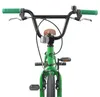 vidaXL BMX Rad 18 Zoll für 7-10 Jahre alt Grün Produktbild-Vorschau 5
