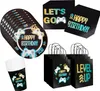 Partygeschirr Level Up, Geburtstags Deko Set, Produktbild-Vorschau 1
