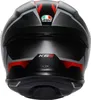 AGV K6 S Karve Helm, schwarz matt/rot/weiß, L (59/60) Produktbild-Vorschau 4
