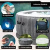 INTEX 28442NP PureSPA Bubble Greywood Deluxe Whirlpool 6 Produktbild-Vorschau 6