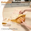 Bienenwachs Brotbeutel 2er Set, XL 43×33 cm, Produktbild-Vorschau 3