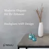 Boltze Espositore decorativo Perly Apple SET di 2 PETROL Anteprima dell’immagine prodotto 2
