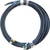 A coiled gray cable is shown against a white background. The cable is bundled with tape in a few places. Produktbild-Vorschau
