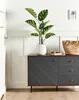 BELIANI Umělá monstera zelený a černý syntetický materiál Náhled obrázku produktu 2