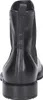 The back view of a black leather Chelsea boot. Voir les images du produit