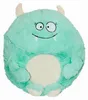 Monster Kuschelkissen Plüsch Kinder Kissen in Mint Produktbild-Vorschau 1