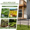 FIVMEN 10 Stück Dekorativer Gartenzaun aus Metall, Produktbild-Vorschau 4