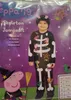 amscan Kinderkostüm Peppa Pig Skelett schwarz/weiß 3-4 Produktbild-Vorschau 1