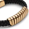 SERASAR | Lederarmband für Männer [Helix] mit Gold Produktbild-Vorschau 8