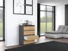 Topeshop M4 ANTRACYT/ARTISAN, Anthrazit, Eiche, 4 Produktbild-Vorschau 10