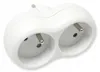 2-Steckdosen-Verteiler mit geerdetem Stecker weiß Elgotech Produktbild-Vorschau 8