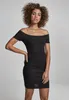 Urban Classics Kurzes Kleid Damen Ladies Off Shoulder Rib Produktbild-Vorschau 7